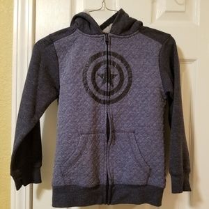 Marvel Avengers Boys Zippered Hoodie